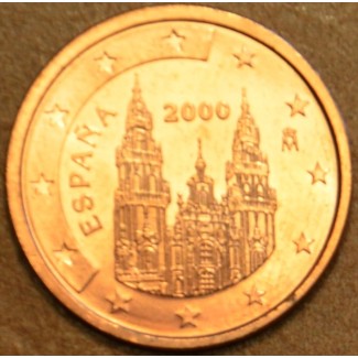 euroerme érme 2 cent Spanyolország 2000 (UNC)