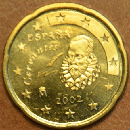 euroerme érme 20 cent Spanyolország 2000 (UNC)