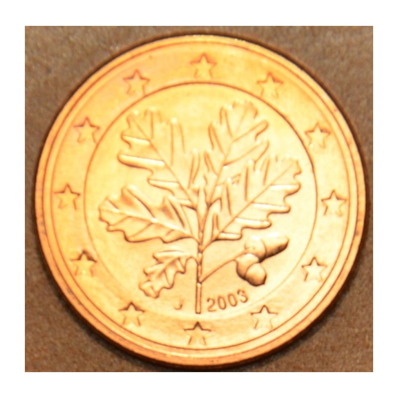 euroerme érme 1 cent Németország \\"J\\" 2003 (UNC)