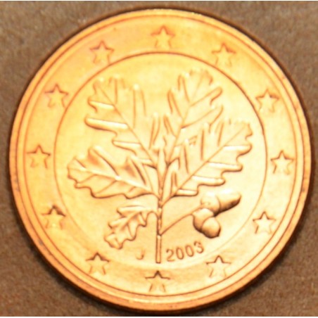 euroerme érme 1 cent Németország \\"J\\" 2003 (UNC)