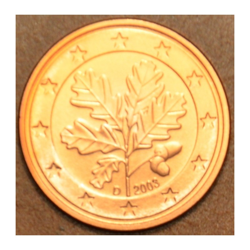 Euromince mince 2 cent Nemecko \\"D\\" 2003 (UNC)