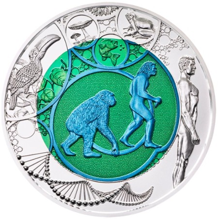 Euromince mince 25 Euro Rakúsko 2014 - strieborná niobium minca Evo...