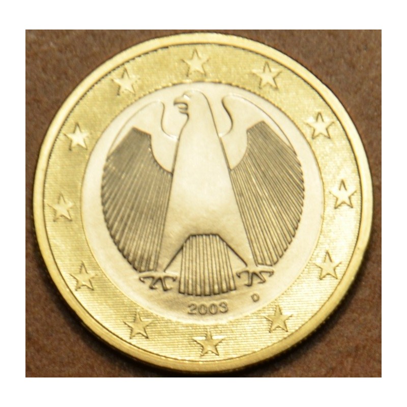 eurocoin eurocoins 1 Euro Germany \\"D\\" 2003 (UNC)