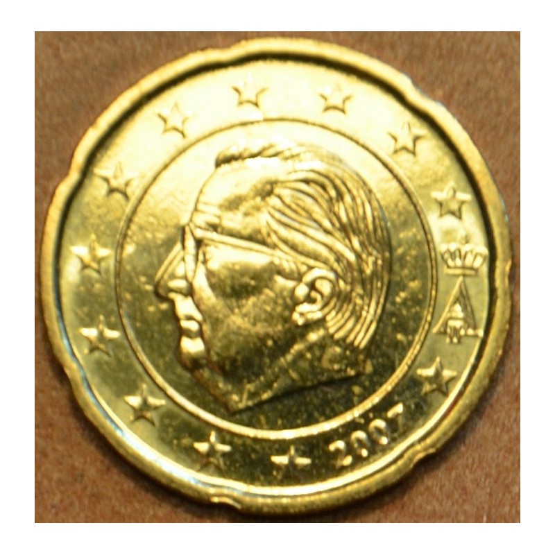 eurocoin eurocoins 20 cent Belgium 2007 (UNC)