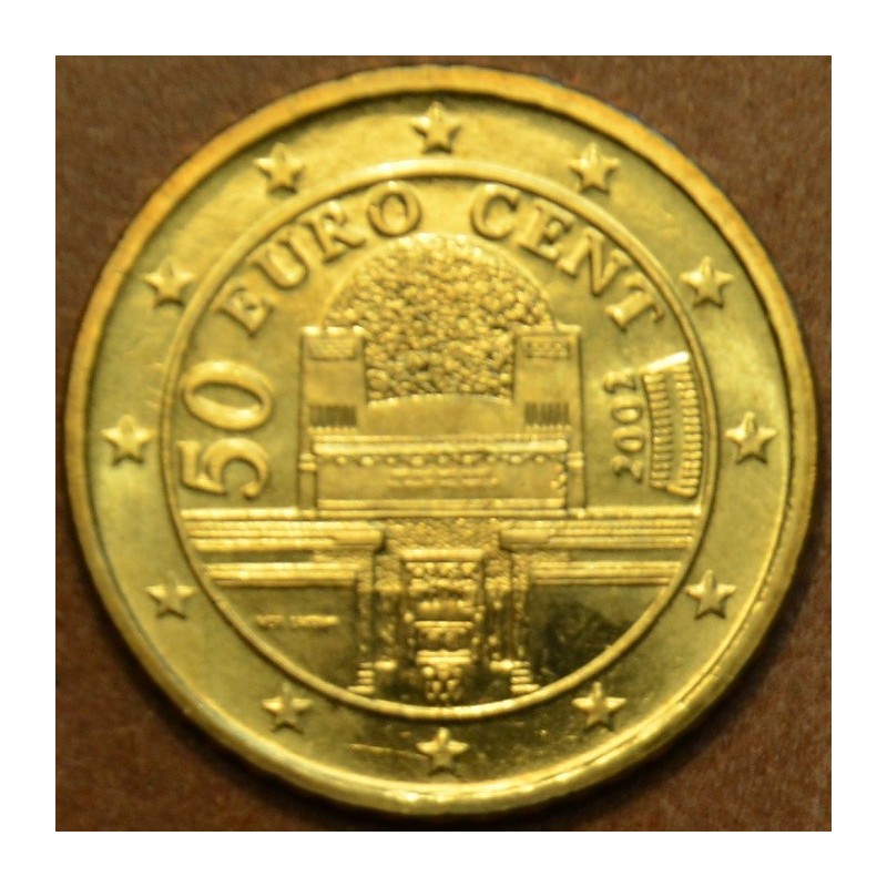 Euromince mince 50 cent Rakúsko 2002 (UNC)