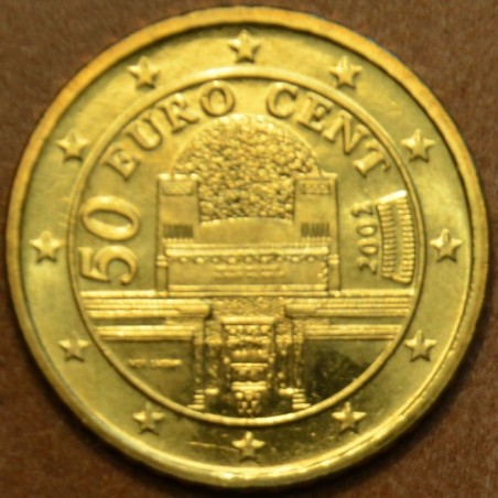 Euromince mince 50 cent Rakúsko 2002 (UNC)