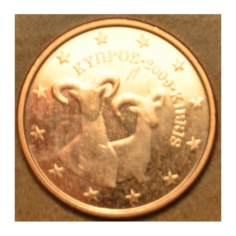 Euromince mince 1 cent Cyprus 2009 (UNC)