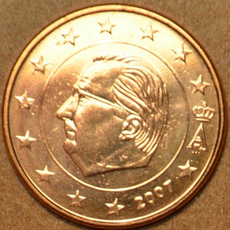 euroerme érme 1 cent Belgium 2007 (UNC)