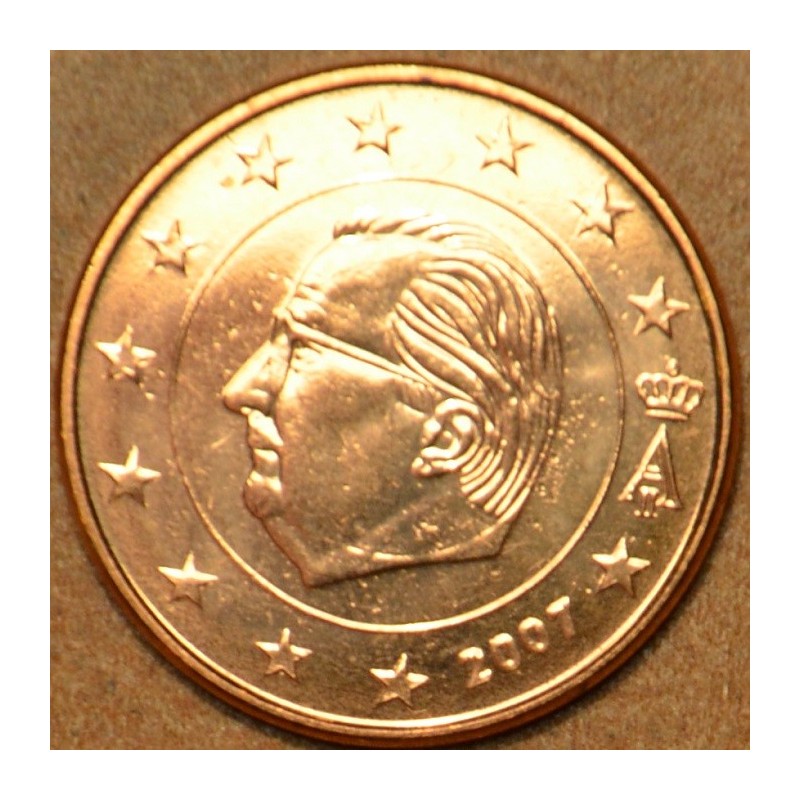 euroerme érme 2 cent Belgium 2007 (UNC)