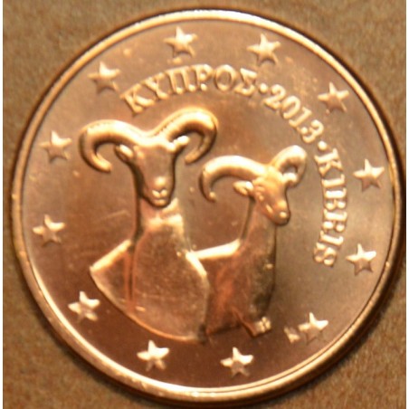 euroerme érme 5 cent Ciprus 2013 (UNC)