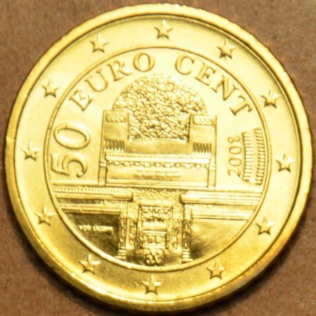 Euromince mince 50 cent Rakúsko 2008 (UNC)