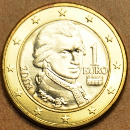 Euromince mince 1 Euro Rakúsko 2008 (UNC)