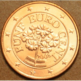 euroerme érme 5 cent Ausztria 2008 (UNC)