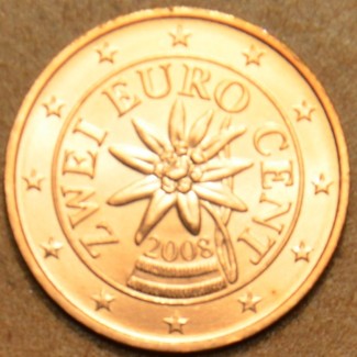 euroerme érme 2 cent Ausztria 2008 (UNC)