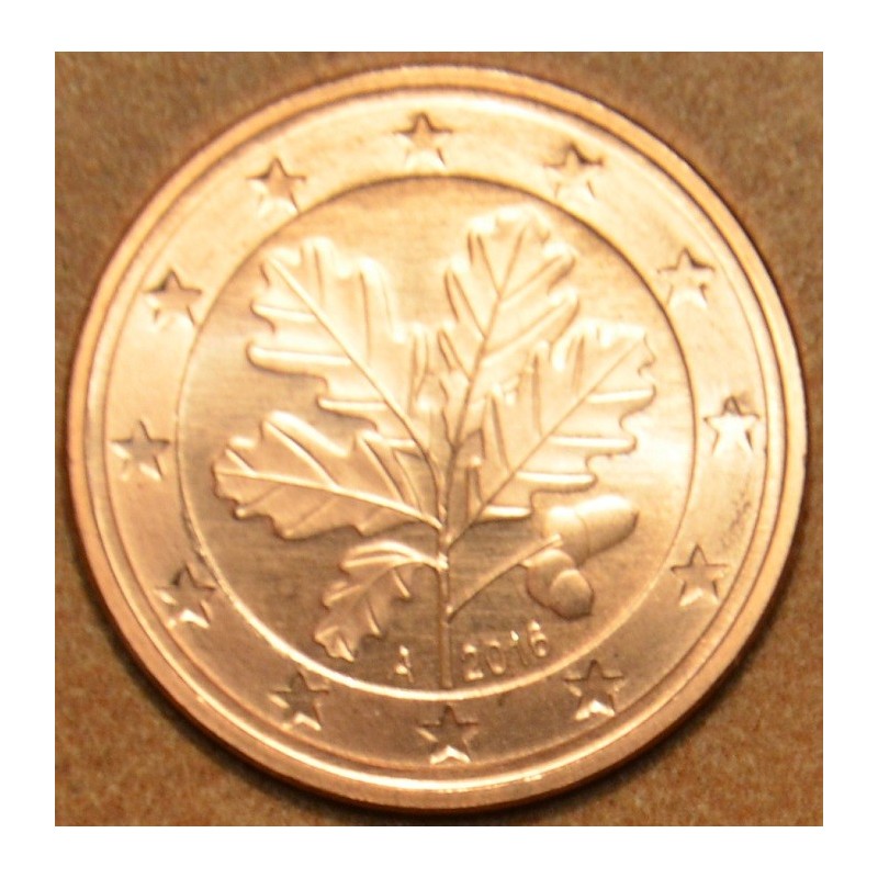 eurocoin eurocoins 1 cent Germany 2016 \\"A\\" (UNC)