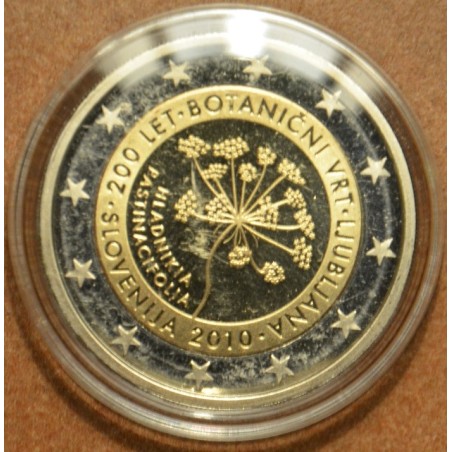 euroerme érme 2 Euro Szlovénia 2010 - A ljubljanai botanikus kert 2...