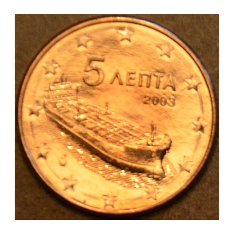 euroerme érme 5 cent Görögország 2003 (UNC)