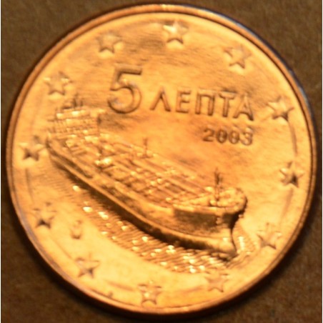 Euromince mince 5 cent Grécko 2003 (UNC)