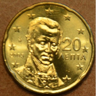 Euromince mince 20 cent Grécko 2003 (UNC)