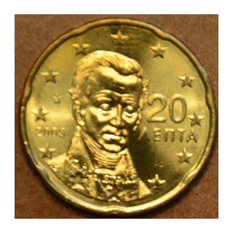 eurocoin eurocoins 20 cent Greece 2003 (UNC)
