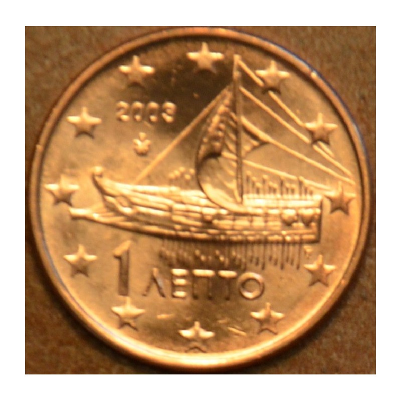 Euromince mince 1 cent Grécko 2003 (UNC)