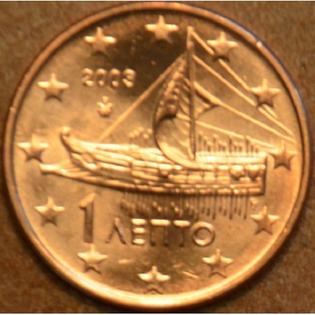 eurocoin eurocoins 1 cent Greece 2003 (UNC)