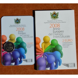 euroerme érme 2 Euro San Marino 2008 - Kultúrák közti párbeszéd eur...