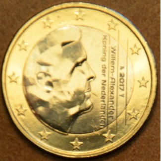 Euromince mince 1 Euro Holandsko 2017 - Kráľ Willem Alexander (UNC)