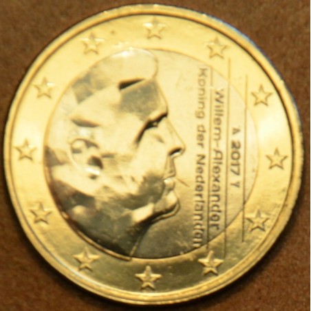 Euromince mince 1 Euro Holandsko 2017 - Kráľ Willem Alexander (UNC)