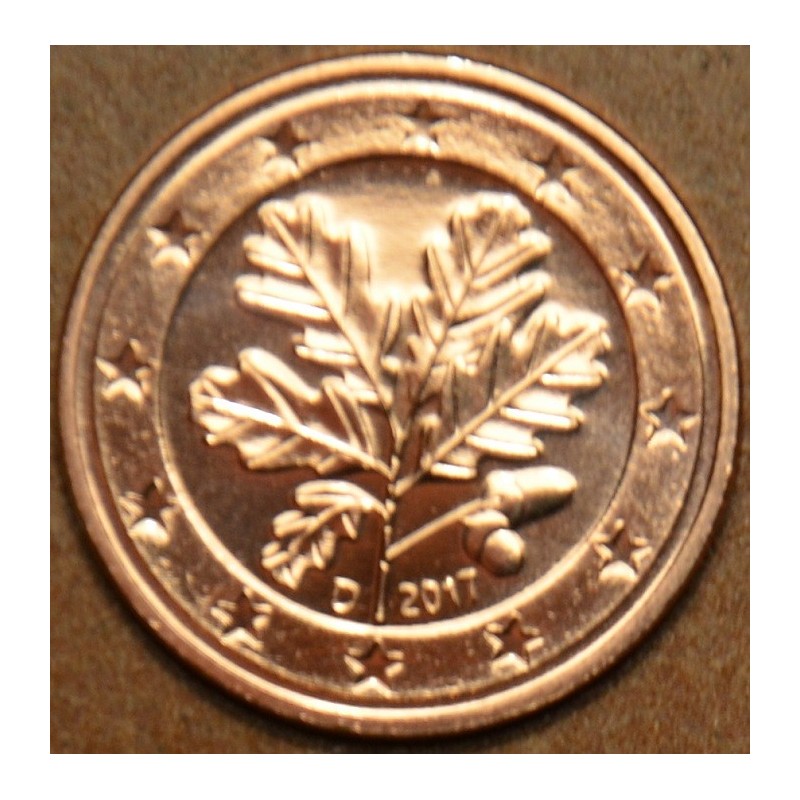 Euromince mince 5 cent Nemecko \\"D\\" 2017 (UNC)