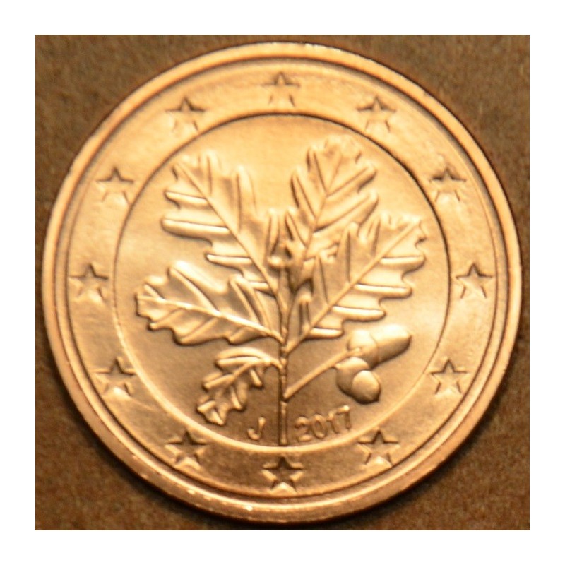 Euromince mince 5 cent Nemecko \\"J\\" 2017 (UNC)