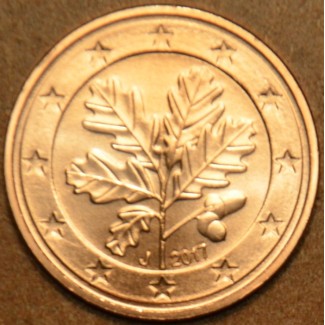 Euromince mince 1 cent Nemecko \\"J\\" 2017 (UNC)