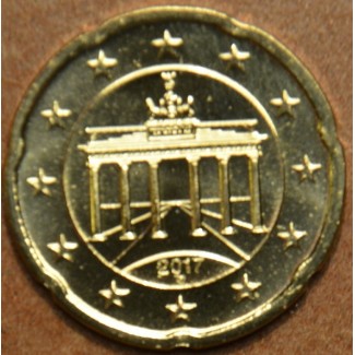 Euromince mince 20 cent Nemecko \\"D\\" 2017 (UNC)