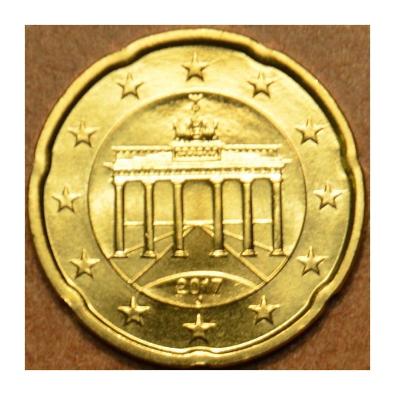 euroerme érme 20 cent Németország \\"J\\" 2017 (UNC)