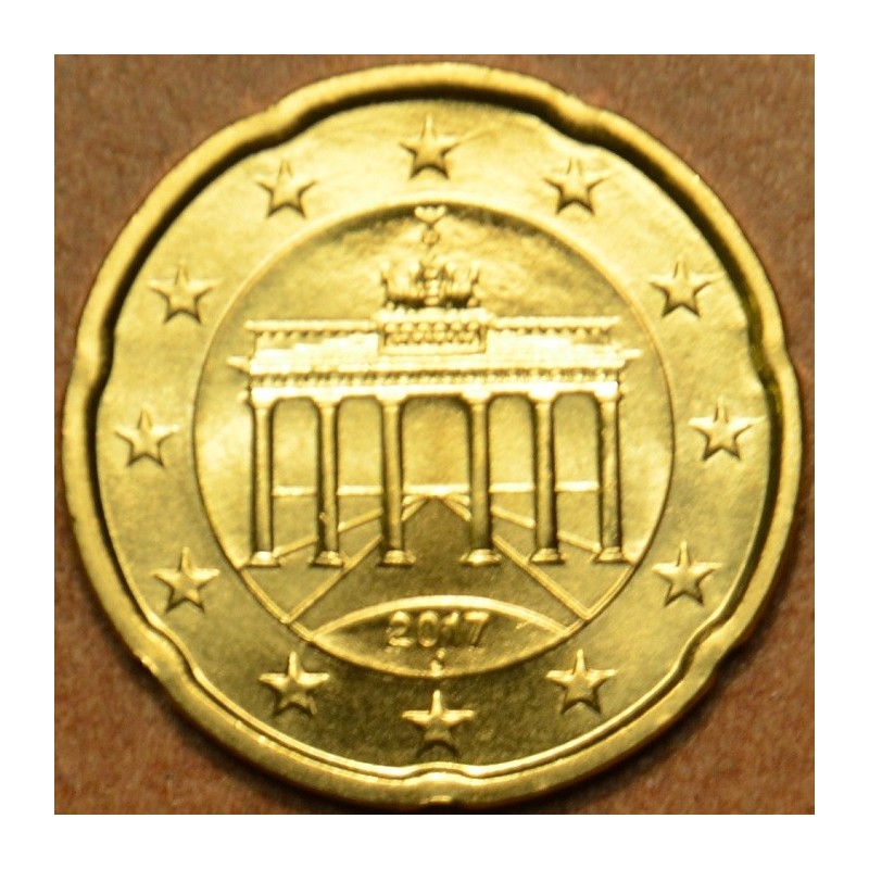 euroerme érme 20 cent Németország \\"J\\" 2017 (UNC)