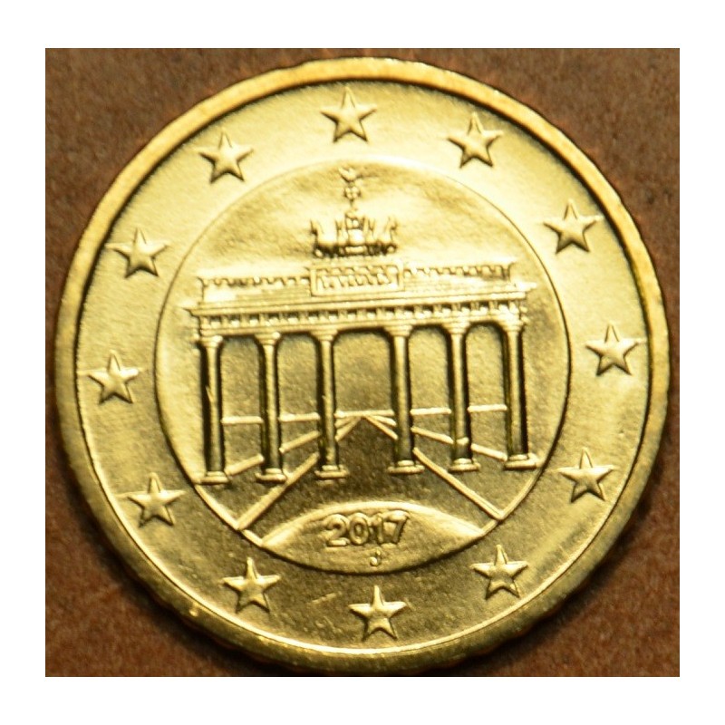 Euromince mince 50 cent Nemecko \\"J\\" 2017 (UNC)