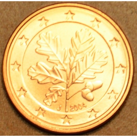 Euromince mince 1 cent Nemecko \\"J\\" 2004 (UNC)
