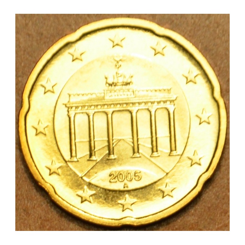 Euromince mince 20 cent Nemecko \\"A\\" 2005 (UNC)