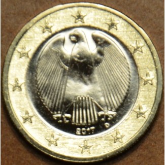 Euromince mince 1 Euro Nemecko \\"D\\" 2017 (UNC)