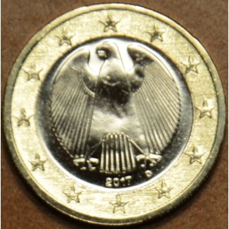 euroerme érme 1 Euro Németország \\"D\\" 2017 (UNC)