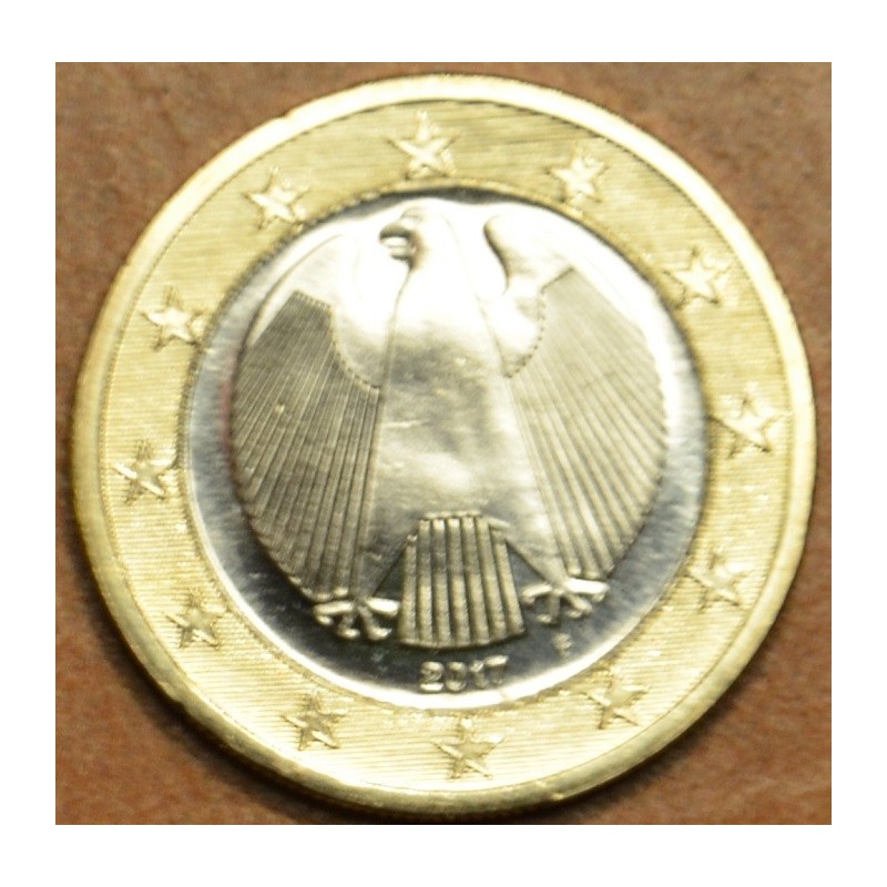 Euromince mince 1 Euro Nemecko \\"F\\" 2017 (UNC)