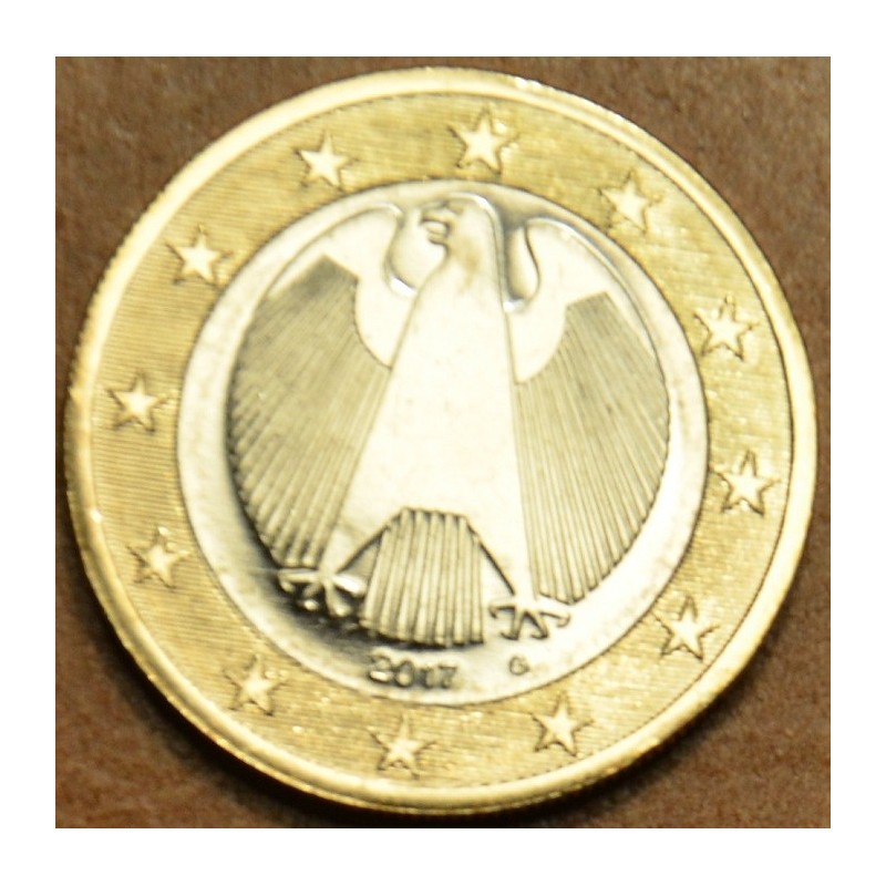 Euromince mince 1 Euro Nemecko \\"G\\" 2017 (UNC)