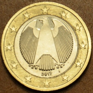 euroerme érme 1 Euro Németország \\"J\\" 2017 (UNC)
