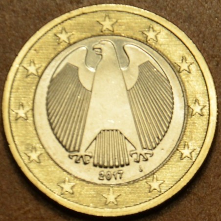 Euromince mince 1 Euro Nemecko \\"J\\" 2017 (UNC)