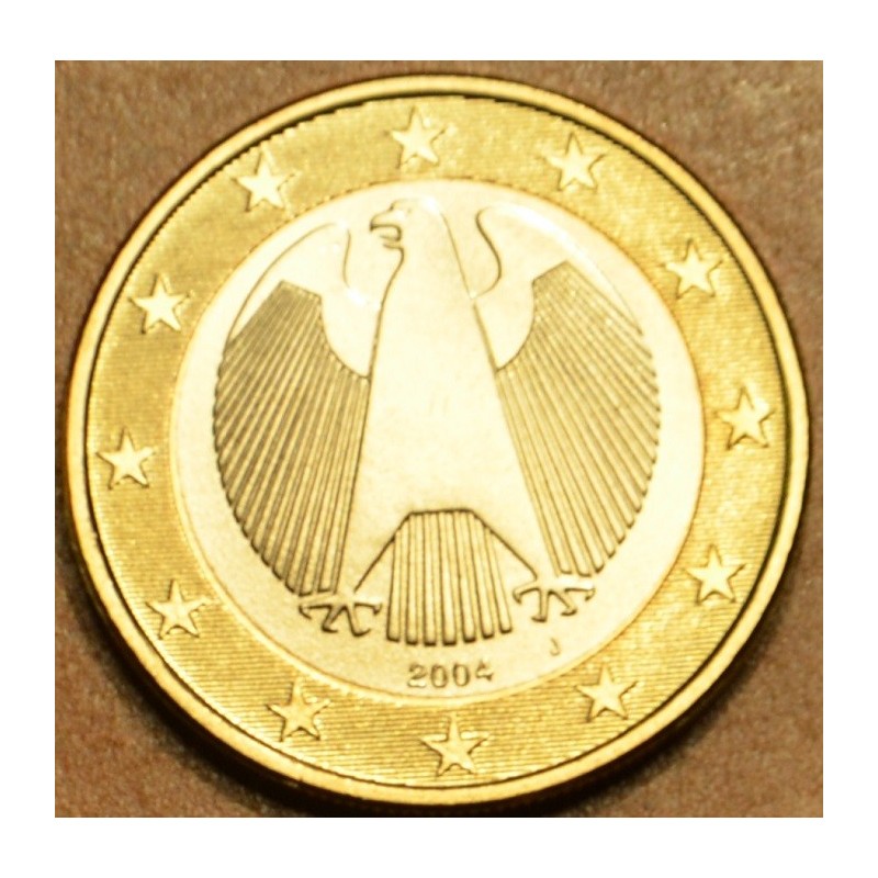 Euromince mince 1 Euro Nemecko \\"J\\" 2004 (UNC)