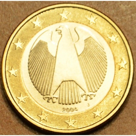 Euromince mince 1 Euro Nemecko \\"J\\" 2004 (UNC)