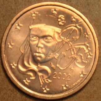 eurocoin eurocoins 1 cent France 2002 (UNC)