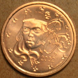 Euromince mince 1 cent Francúzsko 2002 (UNC)