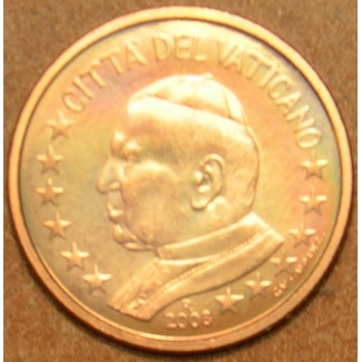 euroerme érme 2 cent Vatikán 2003 János Pál II (BU)