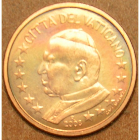 eurocoin eurocoins 2 cent Vatican 2003 His Holiness Pope John Paul ...